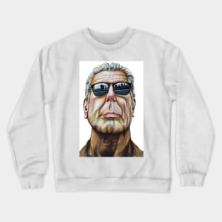 Anthony Bourdain Illustration / fan art Crewneck Sweatshirt